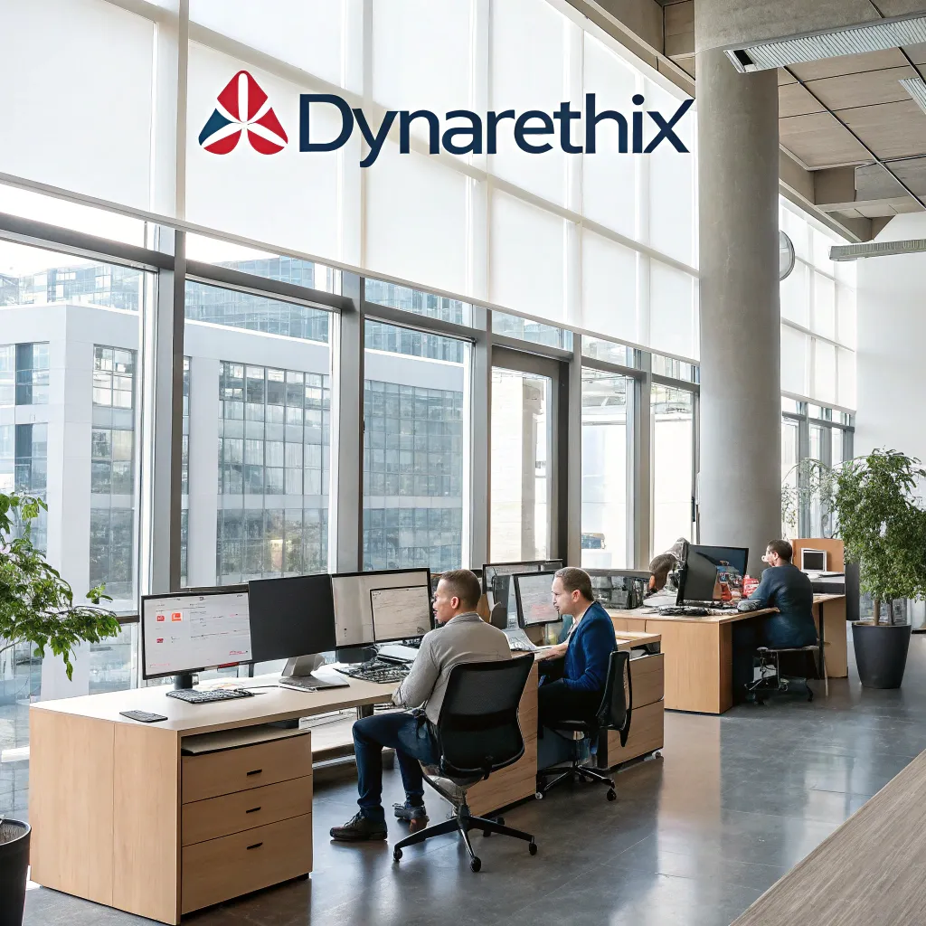Modern office environment of DYNARETHIX